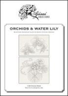 Orchids & water lily. A blackwork designs di Valentina Sardu edito da Marcovalerio