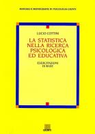 La statistica nella ricerca psicologica ed educativa di Lucio Cottini edito da Giunti Editore