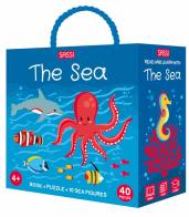 The sea. Q-box. Ediz. a colori. Con figure sagomate. Con 10 puzzle di Roberta Marcolin edito da Sassi