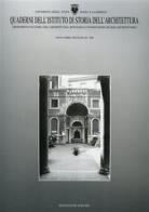 Quaderno dell'Istituto di storia dell'architettura vol.40 edito da Bonsignori
