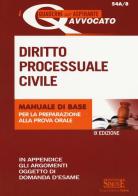 Diritto processuale civile. Manuale di base per la preparazione alla prova orale edito da Edizioni Giuridiche Simone