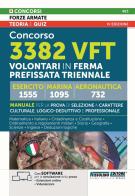 Concorso 3382 VFT volontari in ferma prefissata triennale. 1555 volontari esercito. 1095 volontari marina. 732 volontari aeronautica. Manuale. Teorie e quiz. Con Con edito da Nissolino