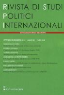 Rivista di studi politici internazionali (2015) vol.4 edito da Studium