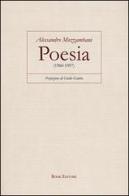 Poesia (1960-1997) di Alessandro Mozzambani edito da Book Editore