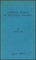 Giornale storico di psicologia dinamica vol.9 edito da Liguori