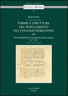 Forme e strutture del popolamento nel contado fiorentino vol.3 di Paolo Pirillo edito da Olschki