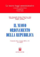 Il nuovo ordinamento della Repubblica. Commento alla L. 5 giugno 2003, n. 131 (La Loggia) edito da Giuffrè