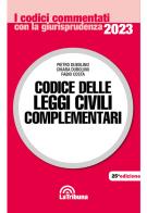 Codice delle leggi civili complementari di Pietro Dubolino, Chiara Dubolino, Fabio Costa edito da La Tribuna