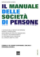 Il manuale delle società di persone di Sergio Mario Ghisoni edito da FAG