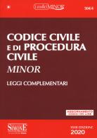 Codice civile e di procedura civile. Leggi complementari. Con aggiornamento online edito da Edizioni Giuridiche Simone