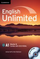English Unlimited. Level A1 Combo B. Con DVD-ROM di Alex Tilbury, David Rea, Leslie A. Hendra edito da Cambridge