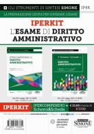 Iperkit esame di diritto amministrativo: Ipercompendio diritto amministrativo-Schemi & schede di diritto amministrativo edito da Edizioni Giuridiche Simone