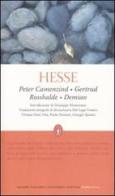 Peter Camenzind-Gertrud Rosshalde-Demian di Hermann Hesse edito da Newton Compton