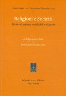 Religioni e società. Rivista di scienze sociali della religione (2021) vol.101 edito da Fabrizio Serra Editore