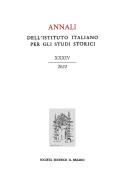 Annali dell'Istituto italiano per gli studi storici (2022) vol.34 edito da Il Mulino