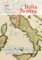 Italia nostra (2018) vol.498 edito da Gangemi Editore