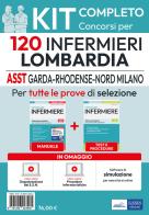 Kit 120 Infermieri Lombardia: ASST Garda, ASST Rhodense, ASST Nord Milano. Manuale, test, video lezioni di procedure infermieristiche. Con video-corso, video lezioni di Rosaria Alvaro, Rosario Caruso, Guglielmo Guerriero edito da Edises professioni & concorsi