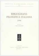 Bibliografia filosofica italiana (1994) edito da Olschki