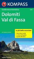 Guida escursionistica Dolomiti, Val di Fassa edito da Kompass