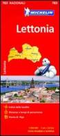 Lettonia 1:350.000 edito da Michelin Italiana