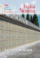 Italia nostra (2018) vol.501 edito da Gangemi Editore