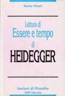 Lettura di «Essere e tempo» di Heidegger di Dario Vicari edito da UTET Università