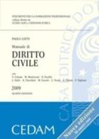 Manuale di diritto civile e sintesi di diritto commerciale di Paolo Zatti, Vittorio Colussi edito da CEDAM