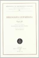 Bibliografia leopardiana vol.2 edito da Olschki
