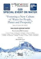 G20 special event on water. Fostering a new culture of water for people, planet and prosperity. Ediz. integrale edito da Paolo Loffredo