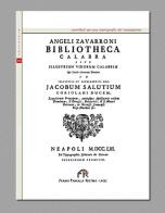 Biblioteca calabra di Agiolo Zavarroni edito da FPE-Franco Pancallo Editore