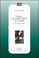 Editing specialized texts in english edito da LED Edizioni Universitarie