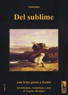 Del sublime. Testo greco a fronte di Anonimo edito da Massari Editore