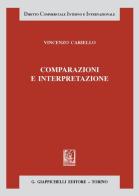 Comparazioni e interpretazione di Vincenzo Cariello edito da Giappichelli