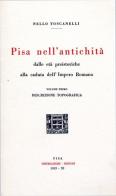 Pisa nell'antichità (rist. anast. 1933) vol.1 di Nello Toscanelli edito da Nistri-Lischi