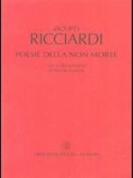 Poesie della non morte di Jacopo Ricciardi edito da Libri Scheiwiller