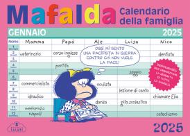 Mafalda. Calendario della famiglia 2025 di Quino edito da Magazzini Salani