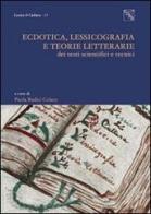 Ectodica, lessicografia e teorie letterarie dei testi scientifici e tecnici edito da EDAS