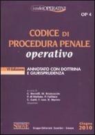 Codice di procedura penale operativo edito da Edizioni Giuridiche Simone