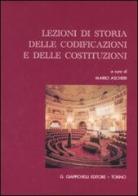 Lezioni di storia delle codificazioni e delle costituzioni edito da Giappichelli