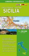 Sicilia 1:200.000 edito da Libreria Geografica