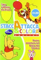 Tigro e Winnie the Pooh. Nuove avventure nel bosco dei 100 acri. Staccattacca e colora special. Ediz. illustrata edito da Disney Libri