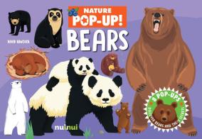 Bears. Nature pop-up! Ediz. a colori di David Hawcock edito da Nuinui