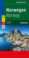 Norvegia 1:600.000 edito da Freytag & Berndt