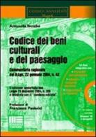 Codice dei beni culturali e del paesaggio di Antonella Trentini edito da Maggioli Editore