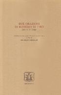 Due orazioni di Massimo di Tiro edito da Bibliopolis
