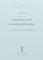 Hypothèse de la nouvelle philosophie edito da Arché