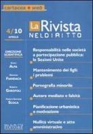 La rivista di Neldiritto (2010) vol.4 edito da Neldiritto Editore