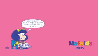 Mafalda. Agenda orizzontale 2025 di Quino edito da Magazzini Salani