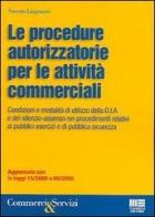 Le procedure autorizzatorie per le attività commerciali di Saverio Linguanti edito da Maggioli Editore