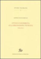 Ottavo contributo alla bibliografia vichiana (2006-2010) di Alessia Scognamiglio edito da Storia e Letteratura